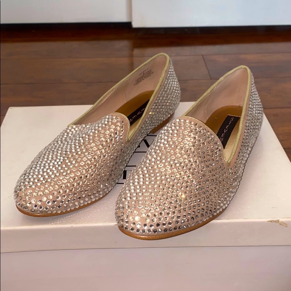 Steve By Steve Madden Bedazzled Flats Size 8 - image 2